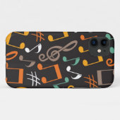 Muziekpatroon Case-Mate iPhone Case (Achterkant (horizontaal))