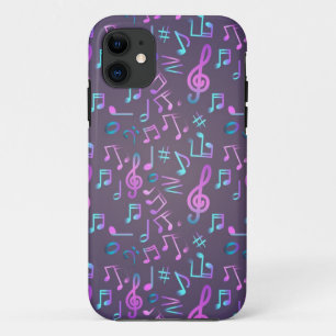 Muziekpatroon iPhone 11 Hoesje