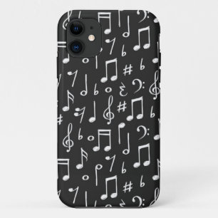 Muziekpatroon iPhone 11 Hoesje