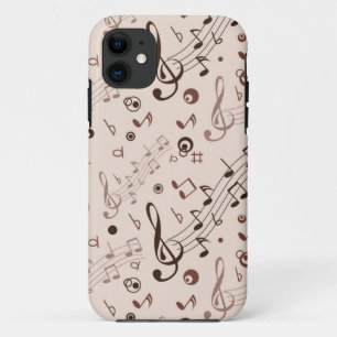 Muziekpatroon iPhone 11 Hoesje