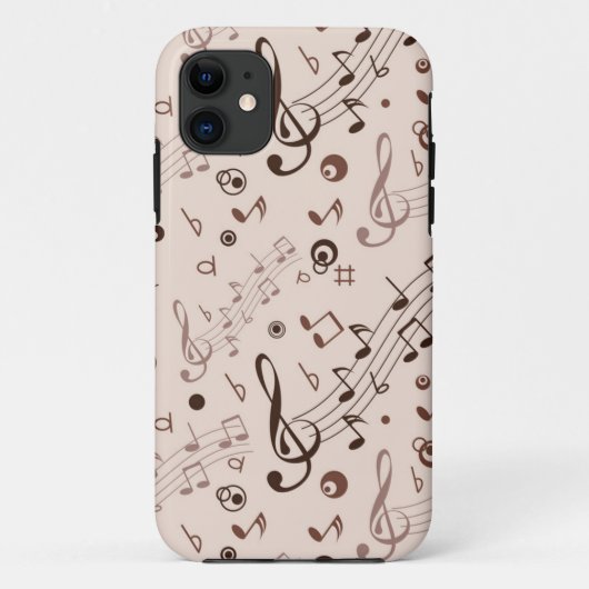Muziekpatroon Case-Mate iPhone Case (Achterkant)