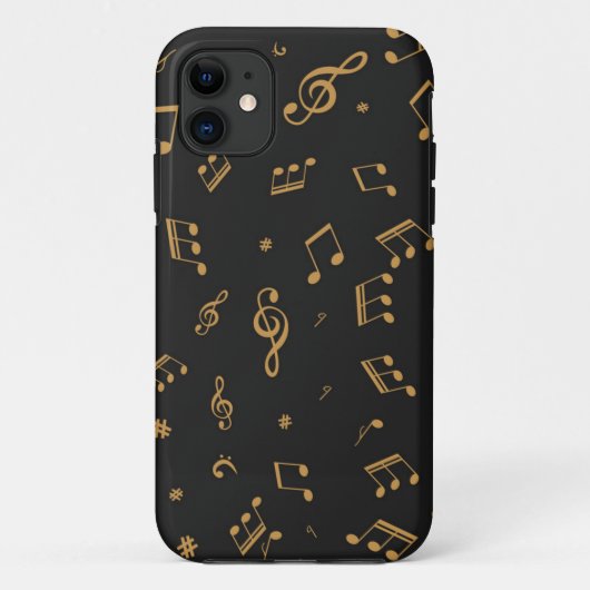 Muziekpatroon Case-Mate iPhone Case (Achterkant)