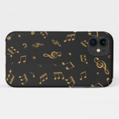 Muziekpatroon Case-Mate iPhone Case (Achterkant (horizontaal))