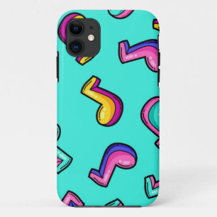Muziekpatroon iPhone 11 Hoesje