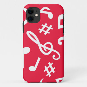 Muziekpatroon iPhone 11 Hoesje