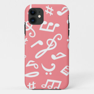 Muziekpatroon iPhone 11 Hoesje