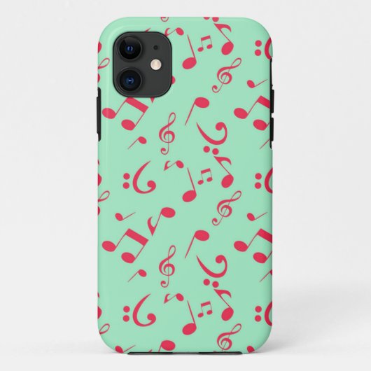 Muziekpatroon Case-Mate iPhone Case (Achterkant)