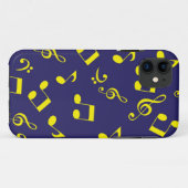 Muziekpatroon Case-Mate iPhone Case (Achterkant (horizontaal))