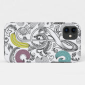 Muziekpatroon Case-Mate iPhone Case (Achterkant (horizontaal))