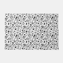 Muziekpatroon Deurmat