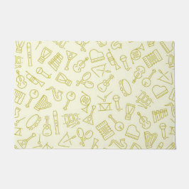 Muziekpatroon Deurmat