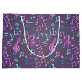 Muziekpatroon Groot Cadeauzakje (Achterkant)