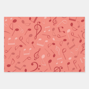 Muziekpatroon Inpakpapier Vel
