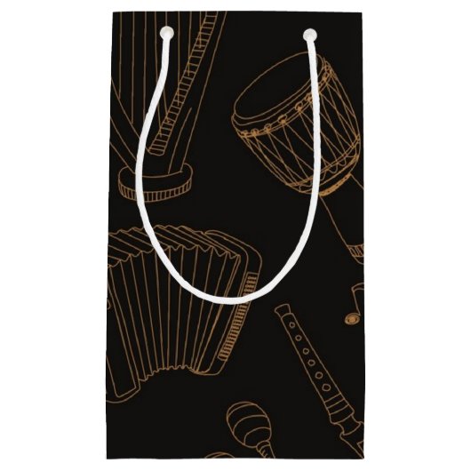 Muziekpatroon Klein Cadeauzakje (Voorkant)