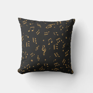 Muziekpatroon Kussen