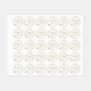 Muziekpatroon Labels