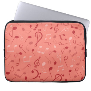 Muziekpatroon Laptop Sleeve