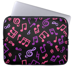Muziekpatroon Laptop Sleeve