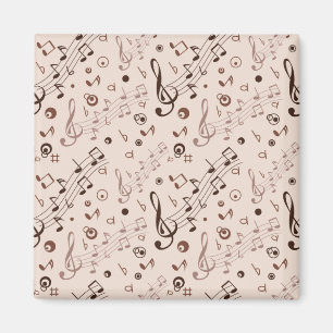 Muziekpatroon Magneet