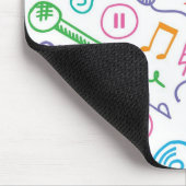 Muziekpatroon Muismat (Hoek)