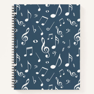 Muziekpatroon Notitieboek
