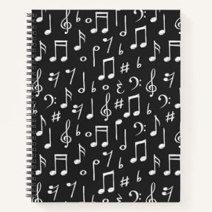 Muziekpatroon Notitieboek