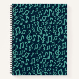 Muziekpatroon Notitieboek