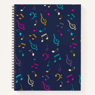 Muziekpatroon Notitieboek