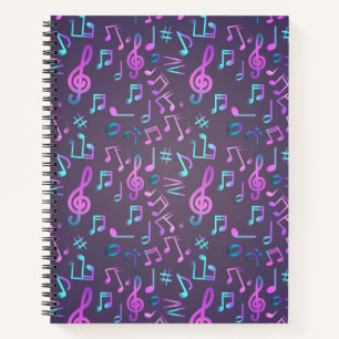 Muziekpatroon Notitieboek
