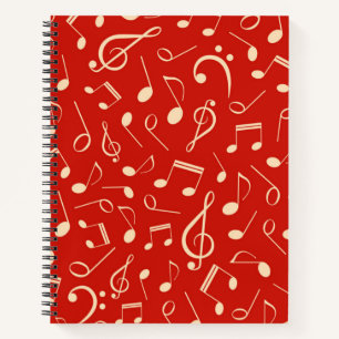 Muziekpatroon Notitieboek