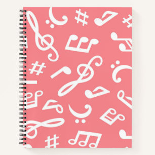Muziekpatroon Notitieboek
