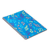 Muziekpatroon Notitieboek (Rechterzijde)