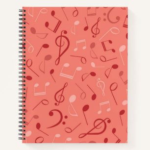 Muziekpatroon Notitieboek