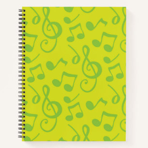 Muziekpatroon Notitieboek