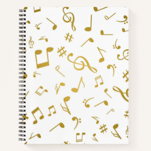 Muziekpatroon Notitieboek