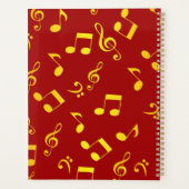 Muziekpatroon Planner (Achterkant)