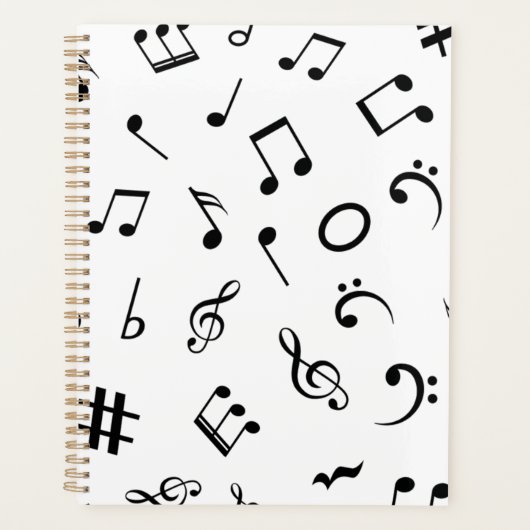 Muziekpatroon Planner (Voorkant)