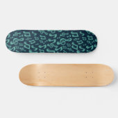 Muziekpatroon Skateboard (Horizontaal)