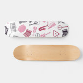 Muziekpatroon Skateboard (Horizontaal)