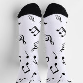 Muziekpatroon Sokken (Top)