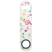 Muziekpatroon Speed Flessenopener (Voorkant)