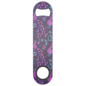 Muziekpatroon Speed Flessenopener (Achterkant)