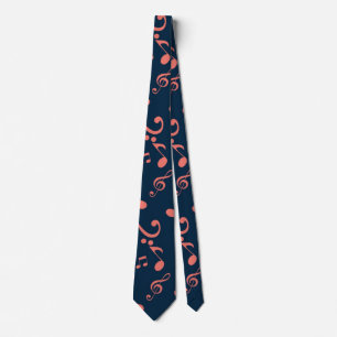 Muziekpatroon Stropdas