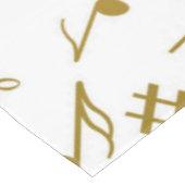 Muziekpatroon Tafelkleed (Gekanteld)