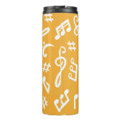 Muziekpatroon Thermosbeker (Achterkant)