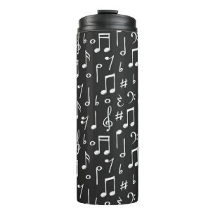 Muziekpatroon Thermosbeker