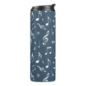 Muziekpatroon Thermosbeker (Gedraaid links)