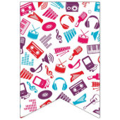 Muziekpatroon Vlaggetjes (Tweede vlag)