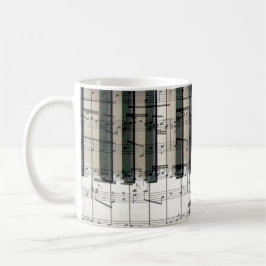 muziekpiano koffiemok