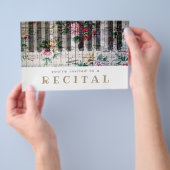 muziekpianolflordesign flyer (Hand)